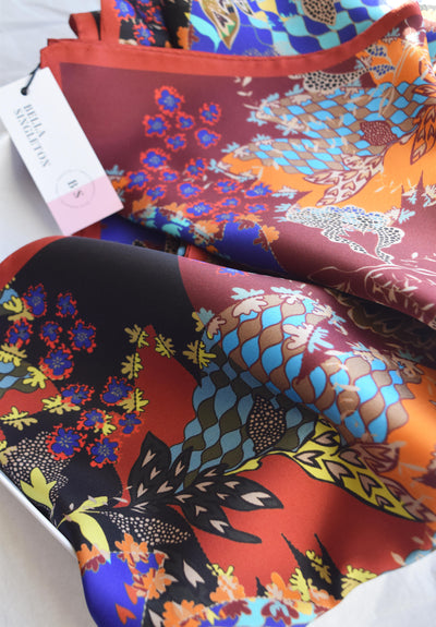 Style Our New Silk Squares This Winter!