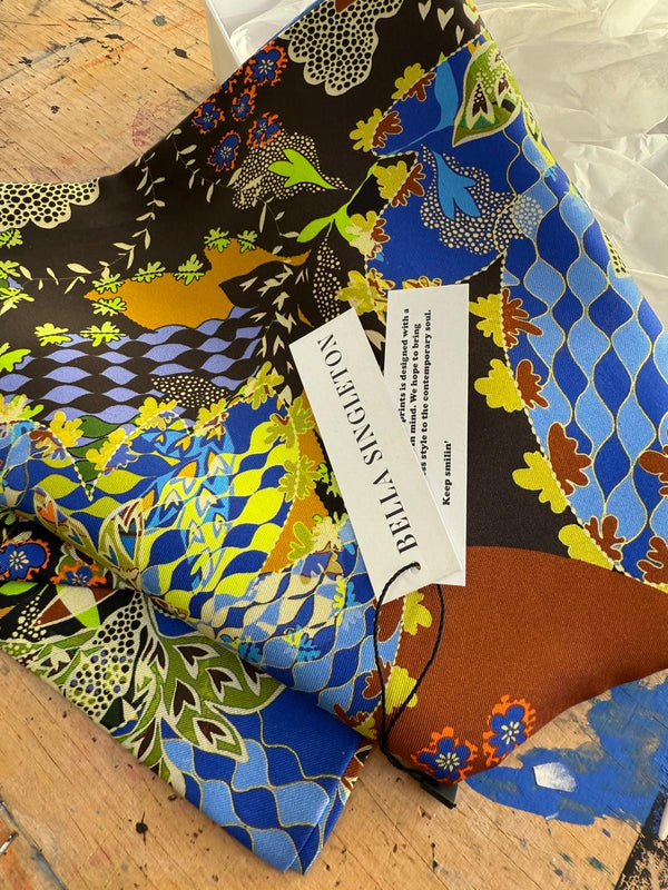 Autumn Leaves - Blue