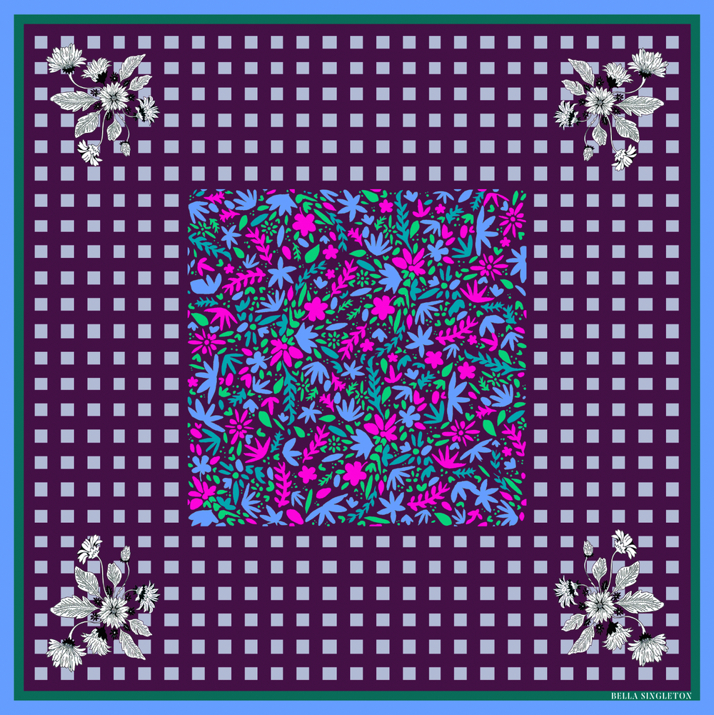 April - Purple