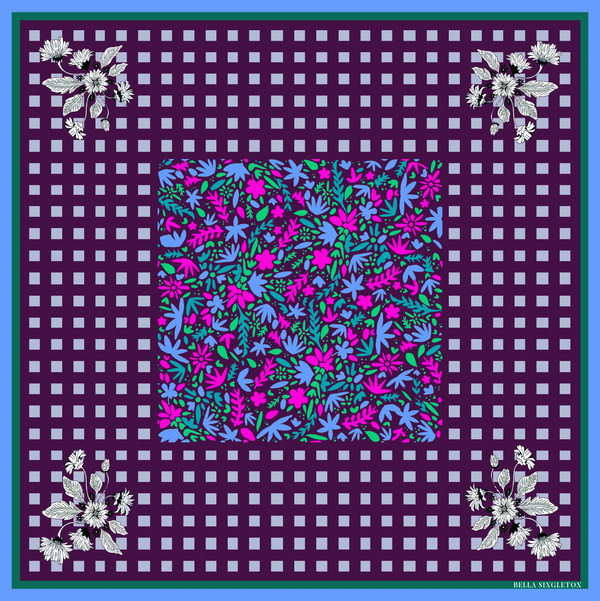 April - Purple