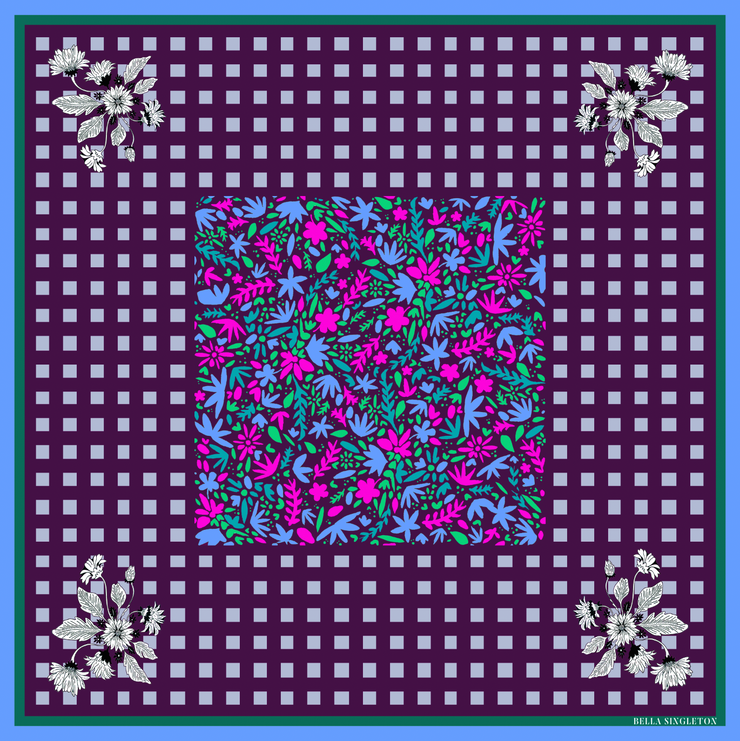 April - Purple