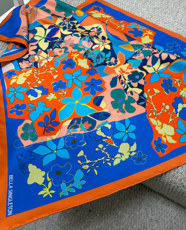 Flower Garden - Blue