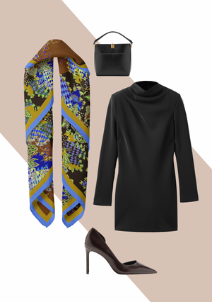 Autumn Leaves - Blue