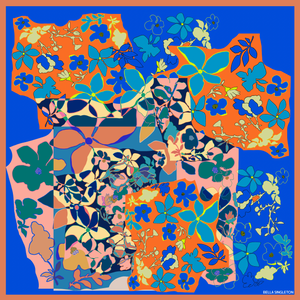 Flower Garden - Blue