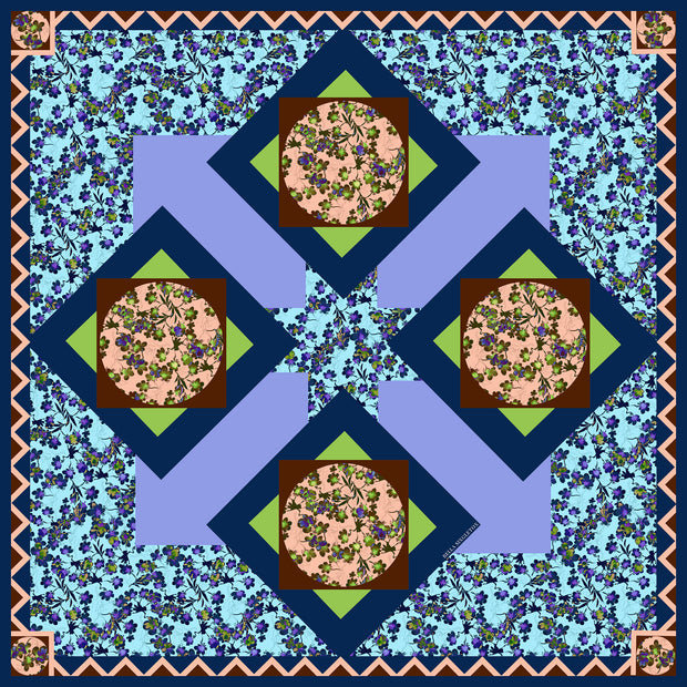 Heather -  Blue